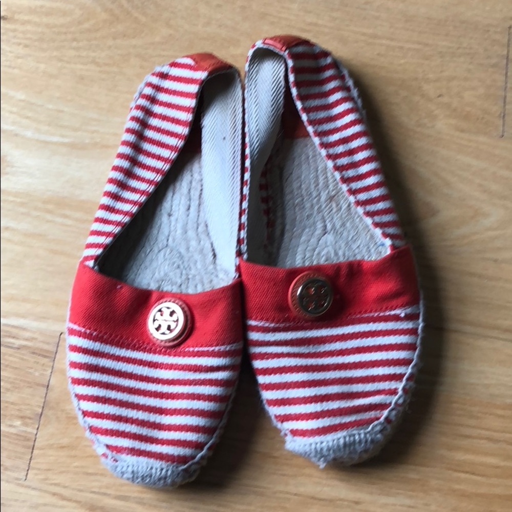 Size 38 Tory Burch espadrilles great condition
